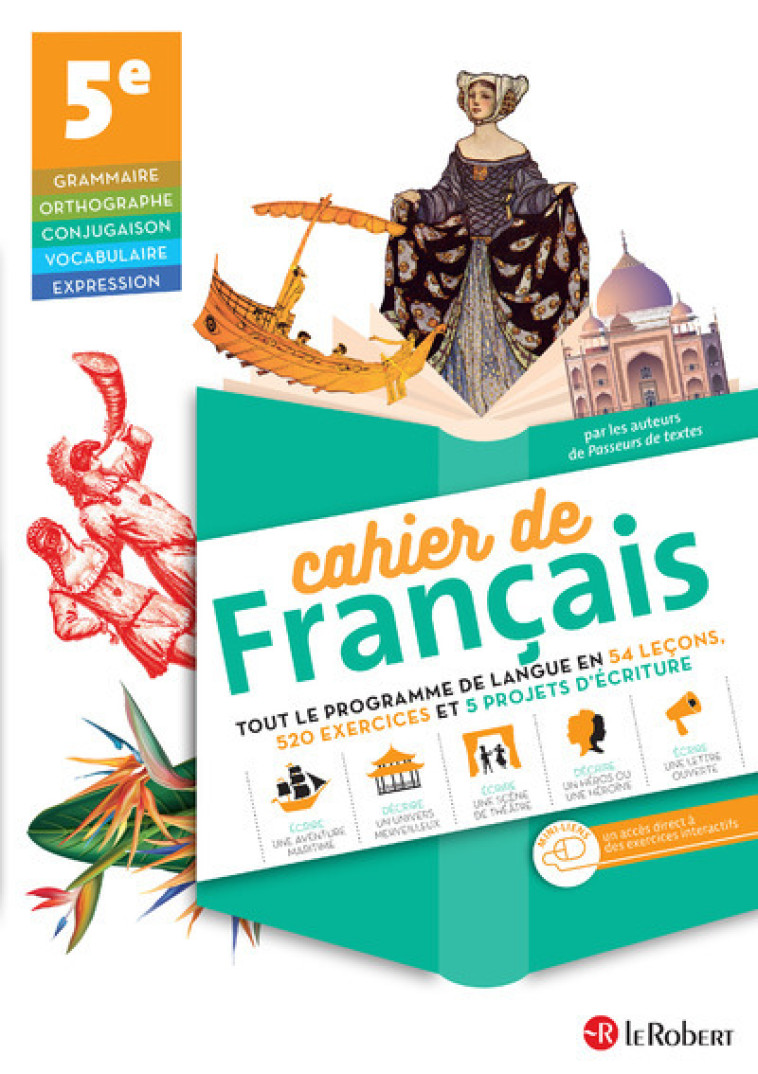 Cahier de Français 5e - Collectif Collectif - LE ROBERT