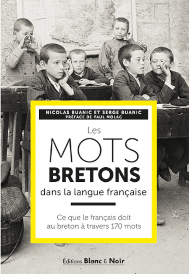 Les mots bretons dans la langue française - Serge Buanic - BLANC ET NOIR