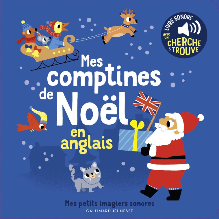 Mes comptines de Noël en anglais - Marion Billet - GALLIMARD JEUNE