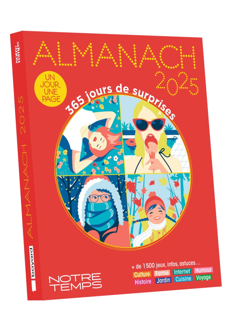 Almanach Notre Temps - Édition 2025 -   - BAYARD ADULTE