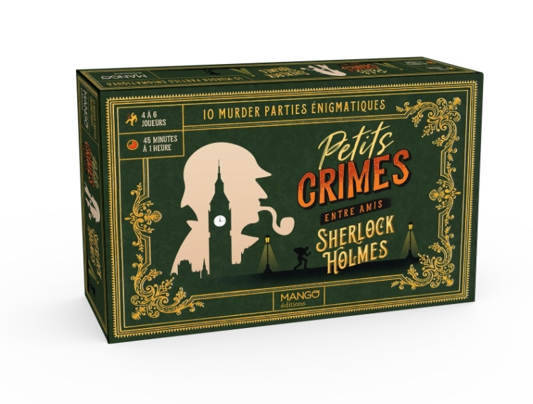 Petits crimes entre amis - Sherlock Holmes - Virginie Pelletier - MANGO