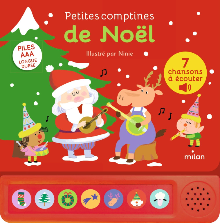 Petites comptines de Noël - Ninie Ninie,  Ninie - MILAN