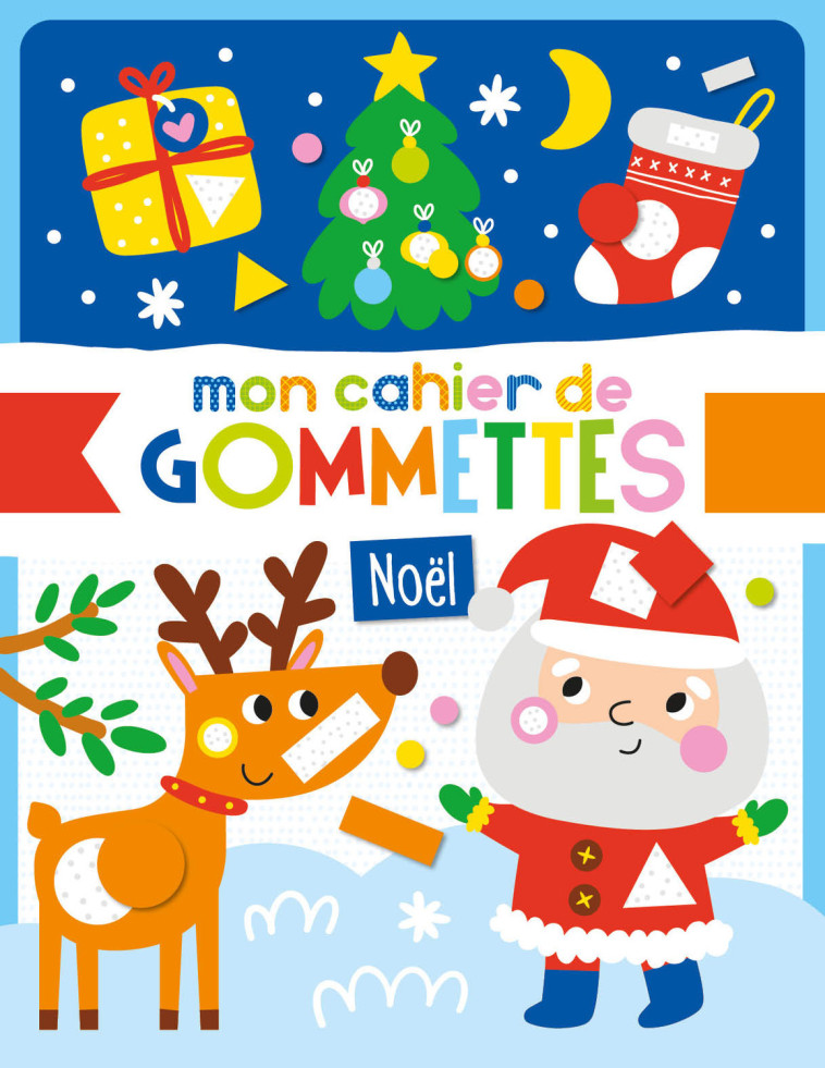 MON CAHIER DE GOMMETTES - NOËL - Atelier Cloro Atelier Cloro - 1 2 3 SOLEIL