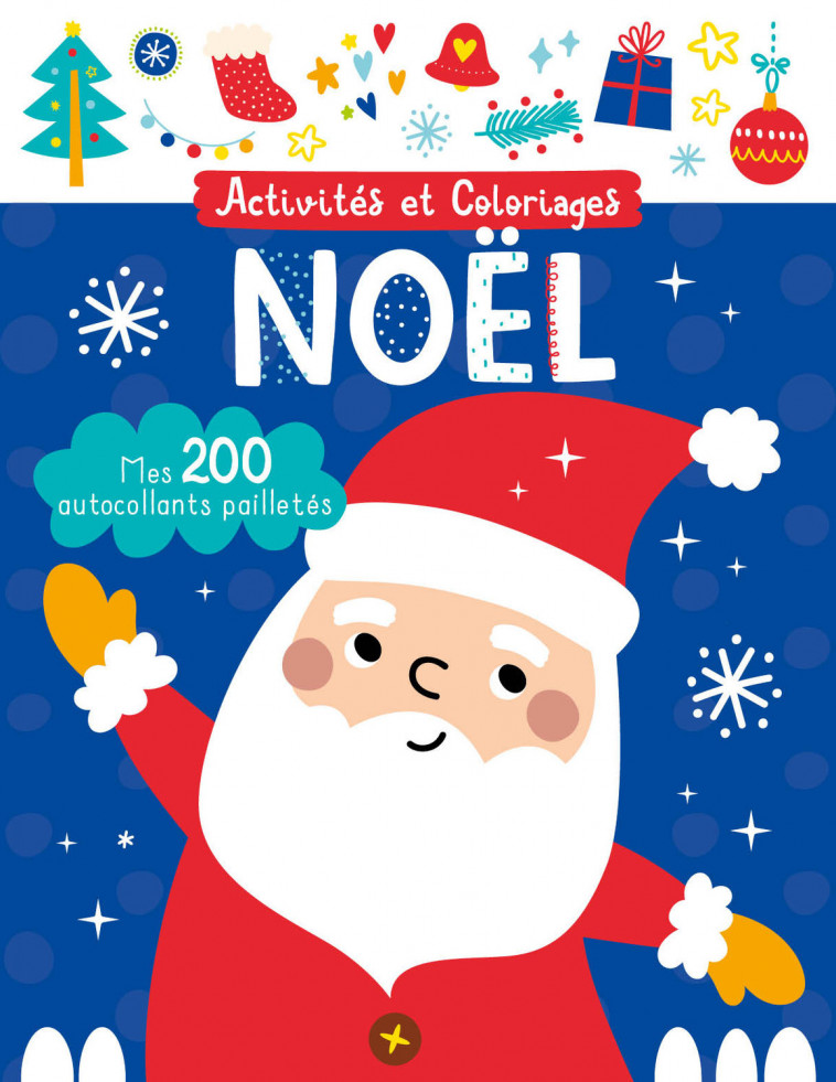 MES AUTOCOLLANTS PAILLETÉS - NOËL - Atelier Cloro Atelier Cloro - 1 2 3 SOLEIL