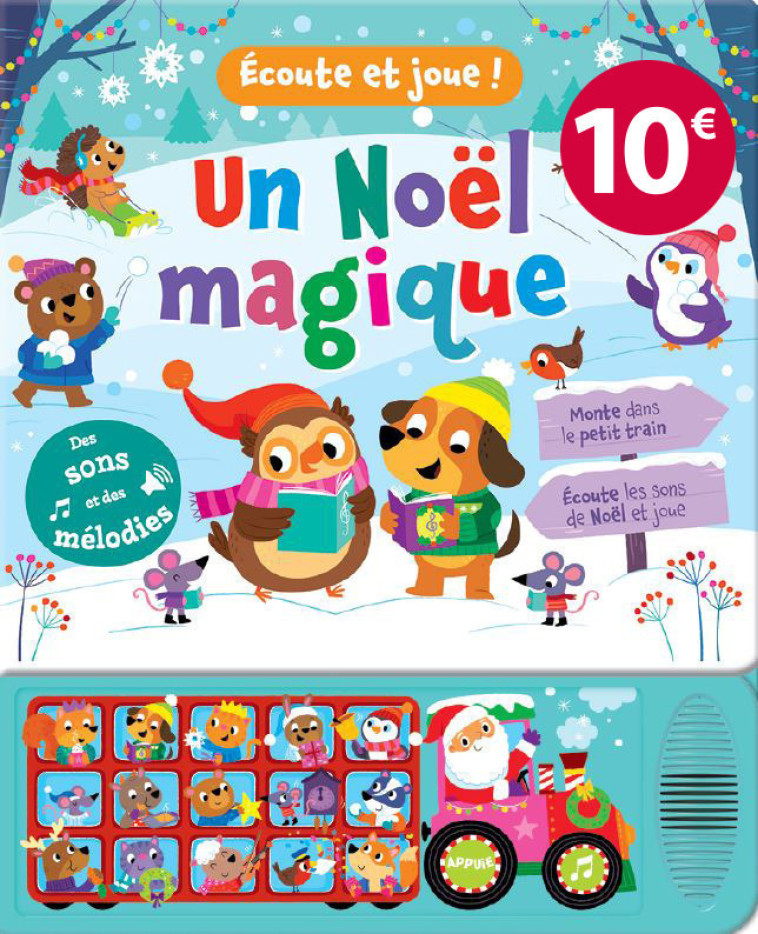 ÉCOUTE ET JOUE ! - ÉCOUTE ET JOUE ! UN NOËL MAGIQUE -  Collectif - 1 2 3 SOLEIL