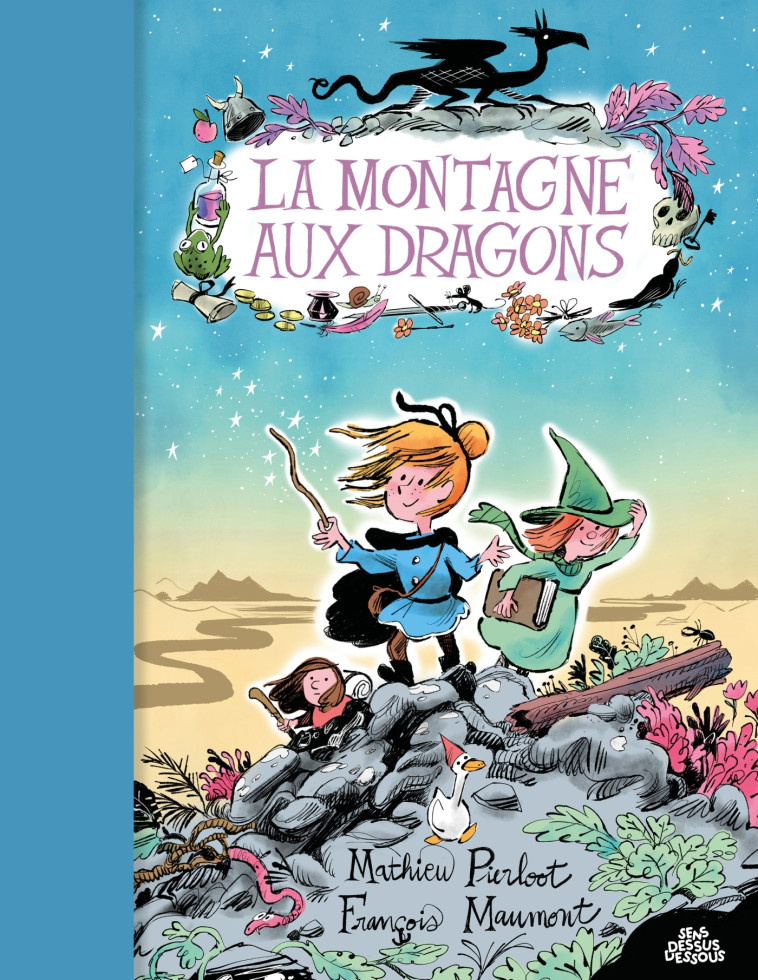 La Montagne aux dragons - Mathieu Pierloot, Francois Maumont - DESSUS DESSOUS