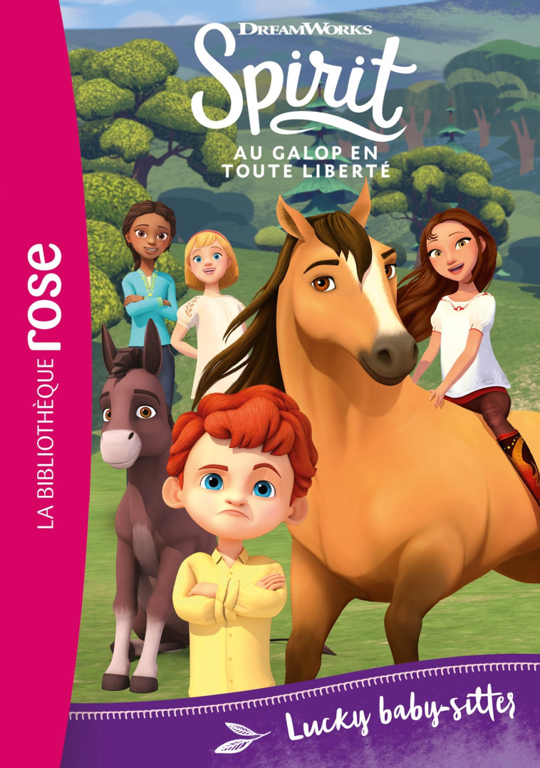 Spirit 29 - Lucky baby-sitter -   - HACHETTE JEUN.