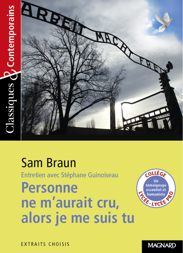 Personne ne m'aurait cru, alors je me suis tu - Classiques et Contemporains - Sam Braun, Stéphane Guinoiseau - MAGNARD