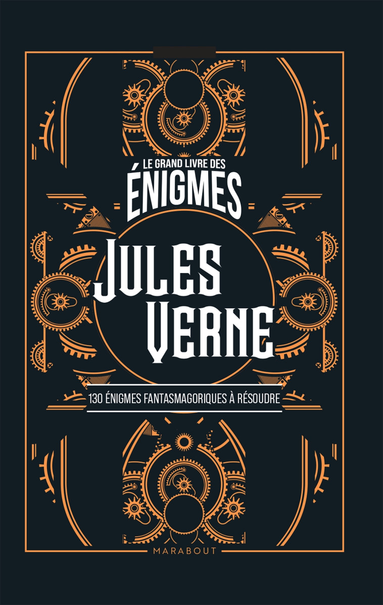 Le grand livre des énigmes - Jules Verne - Valérie Cluzel - MARABOUT