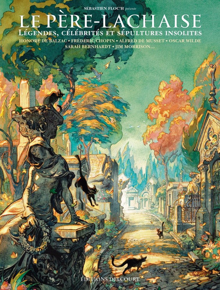 Père-Lachaise - Sébastien Floc'h, Édith Édith,  , Florent Bossard, Teddy Kristiansen, Nancy Peña, Abdel De Bruxelles,  Edith - DELCOURT