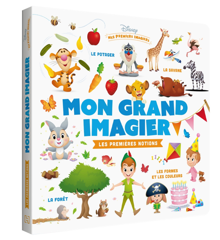 DISNEY BABY - Mes Premiers Imagiers - Mon grand imagier des premières notions -  Collectif,  Collectif - DISNEY HACHETTE