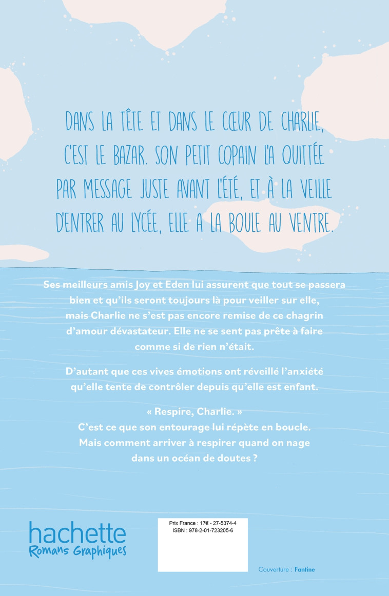 Respire, Charlie -  Fantine - HACHETTE ROMANS