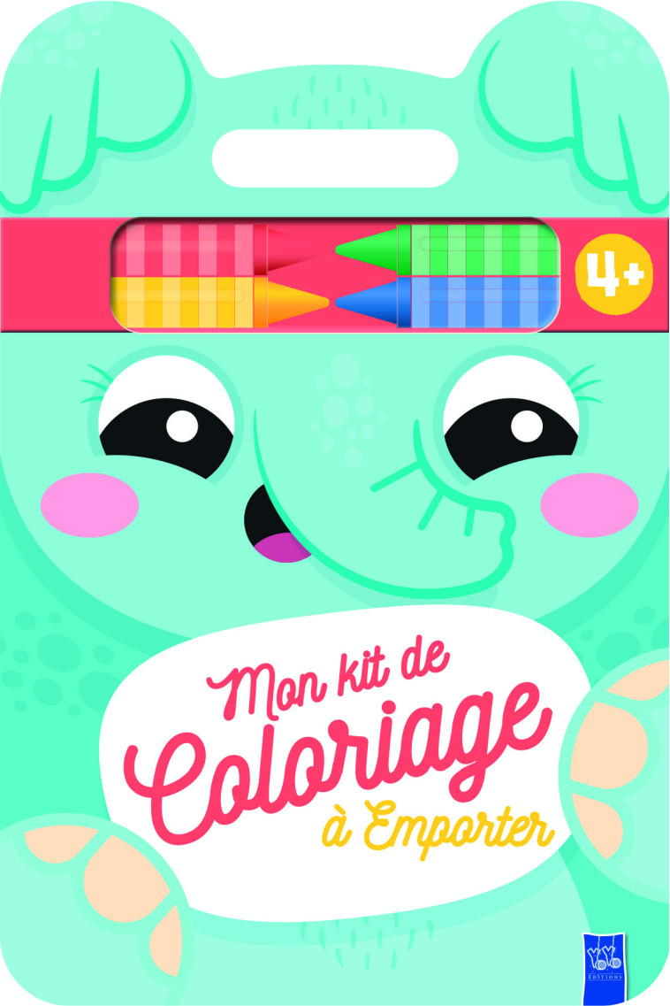 4+ Éléphant coloriage - XXX - YOYO