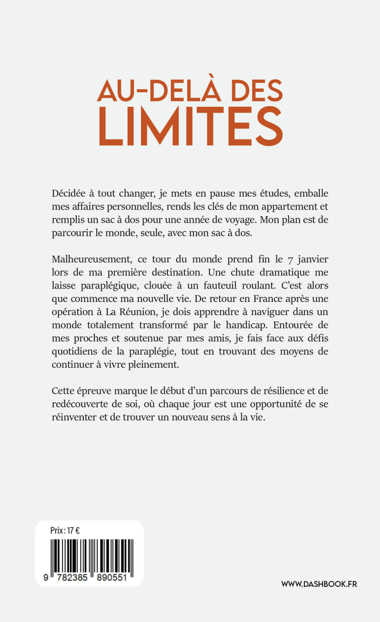 Au-delà des limites - Chloé Habasque - DASHBOOK