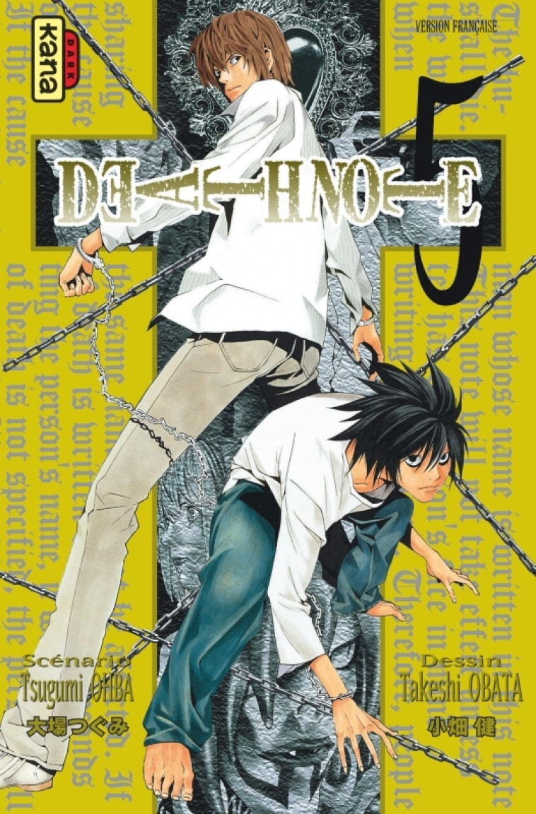 Death Note - Tome 5 -  Tsugumi Ohba - KANA