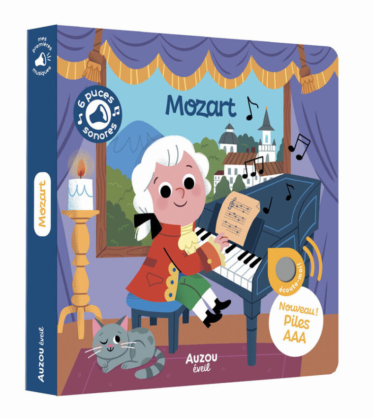 Mes premiers sonores - Mozart -  Collectif - AUZOU