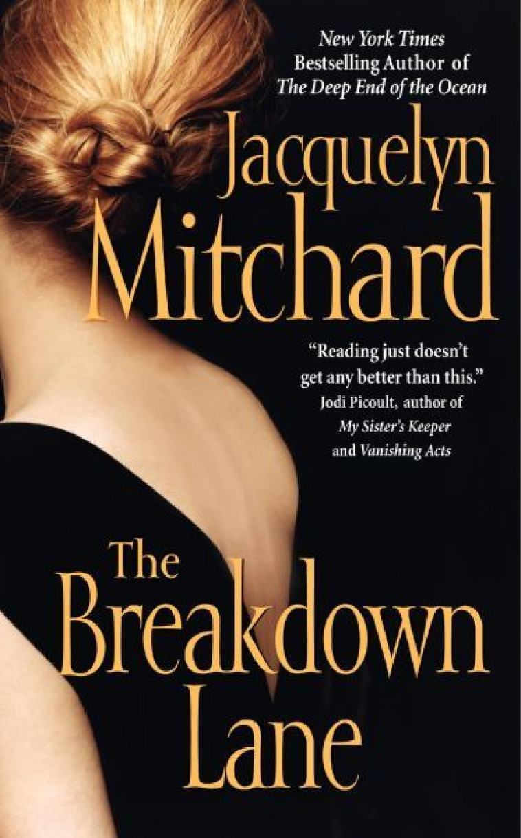 The Breakdown Lane -  Mitchard, Jacquelyn - AVON BOOKS USA