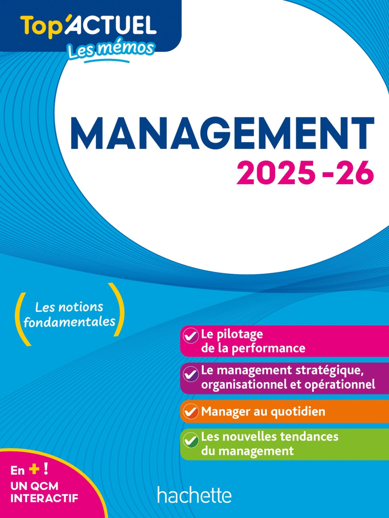 Top'Actuel Management 2025-2026 - Hamza Merabet - HACHETTE EDUC