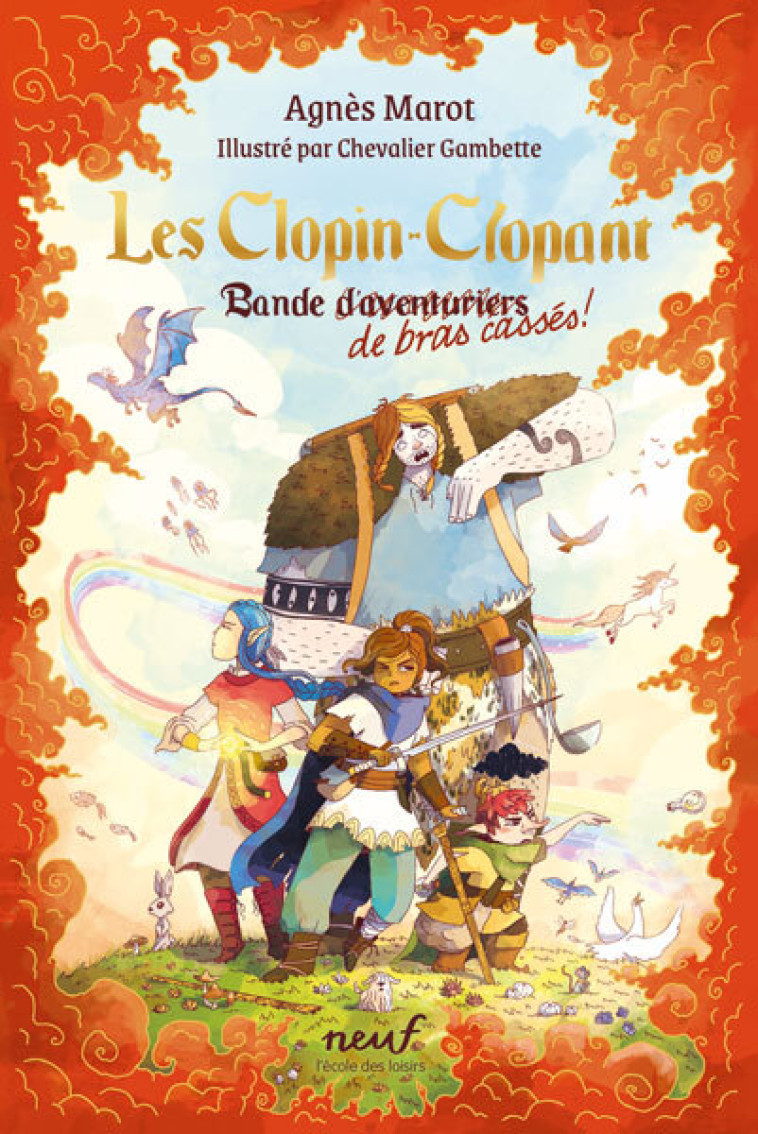 Les Clopin-Clopant - Bande de bras cassés ! -  MAROT AGNES - EDL