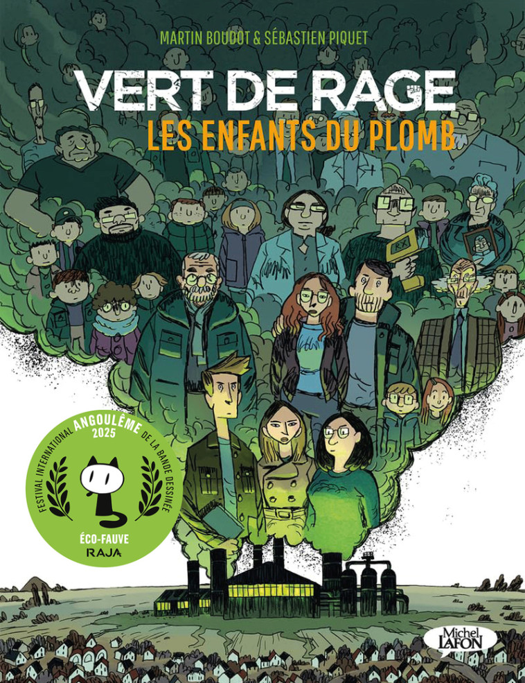 Vert de rage - Les enfants du plomb - Martin Boudot - MICHEL LAFON